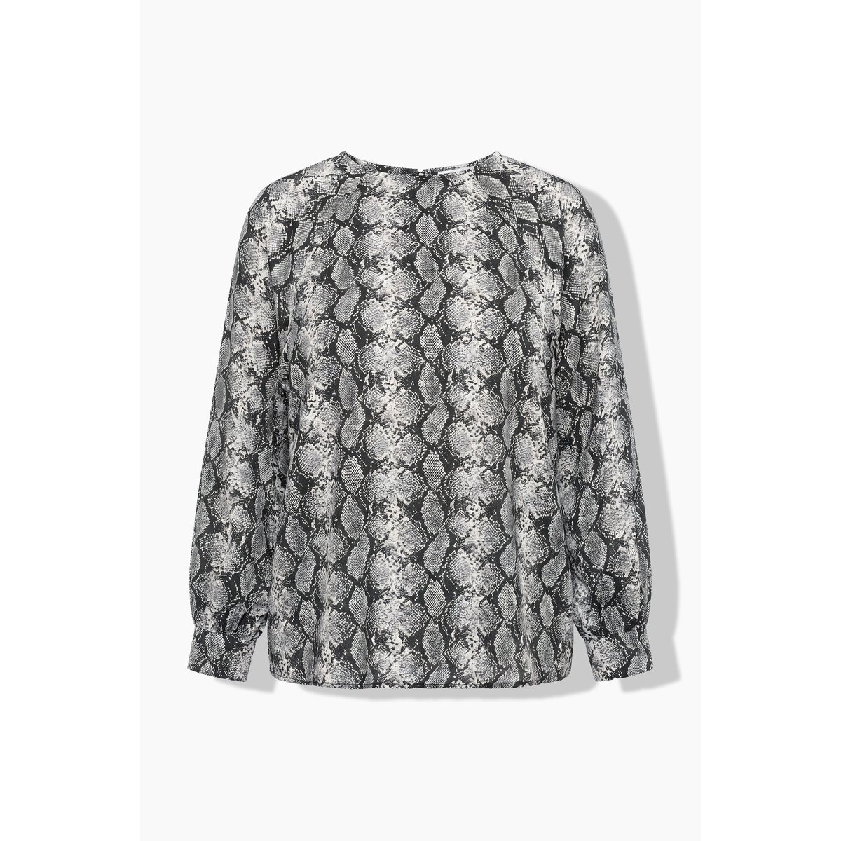 Chemisier motif peau de serpent mélange d’argent, ULLA POPKEN