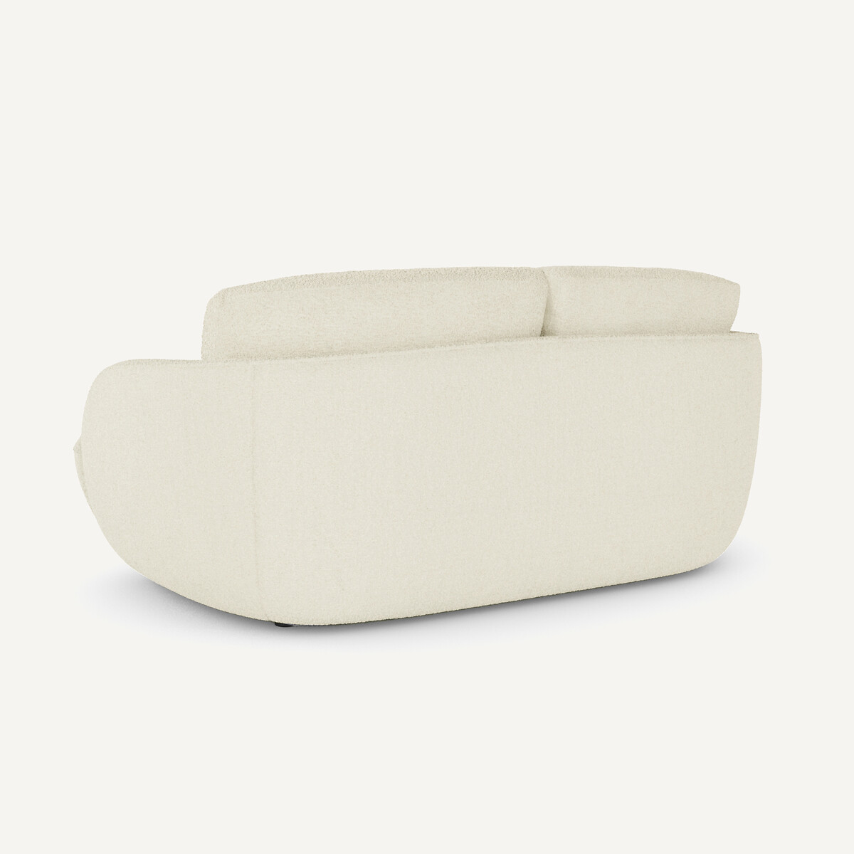 Canapé banquette, en bouclette, ALPINE ecru, AM.PM