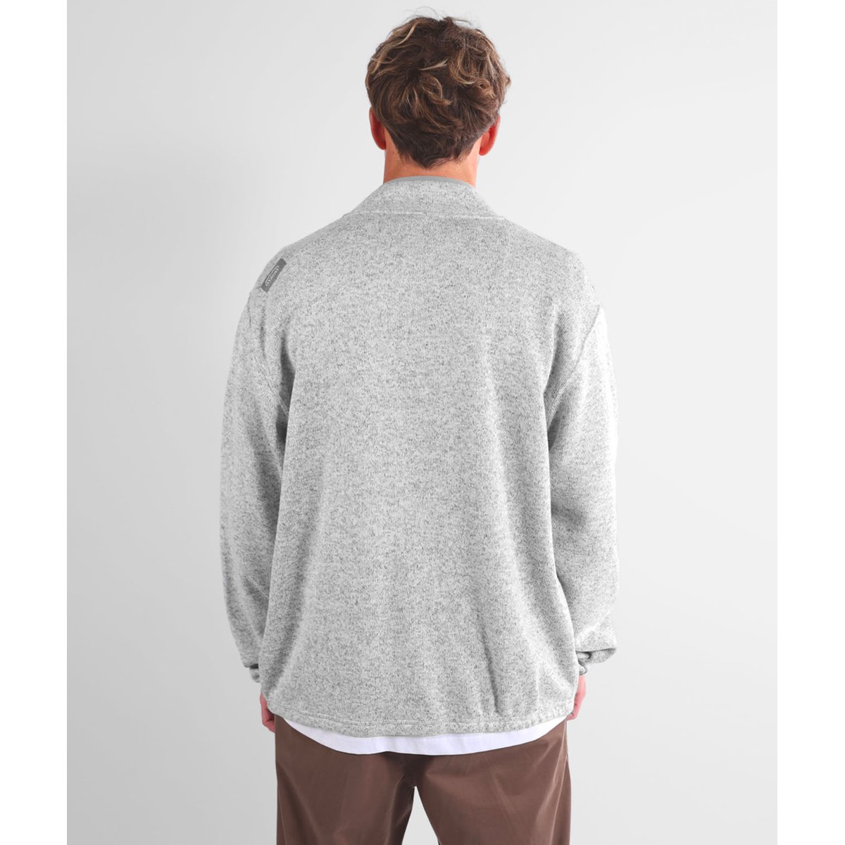 Polaire demi-zip ESCAPE gris chine, OXBOW