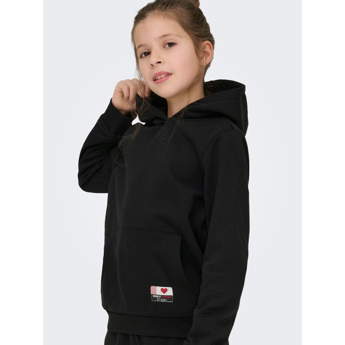 Sweat À Capuche black 1, KIDS ONLY