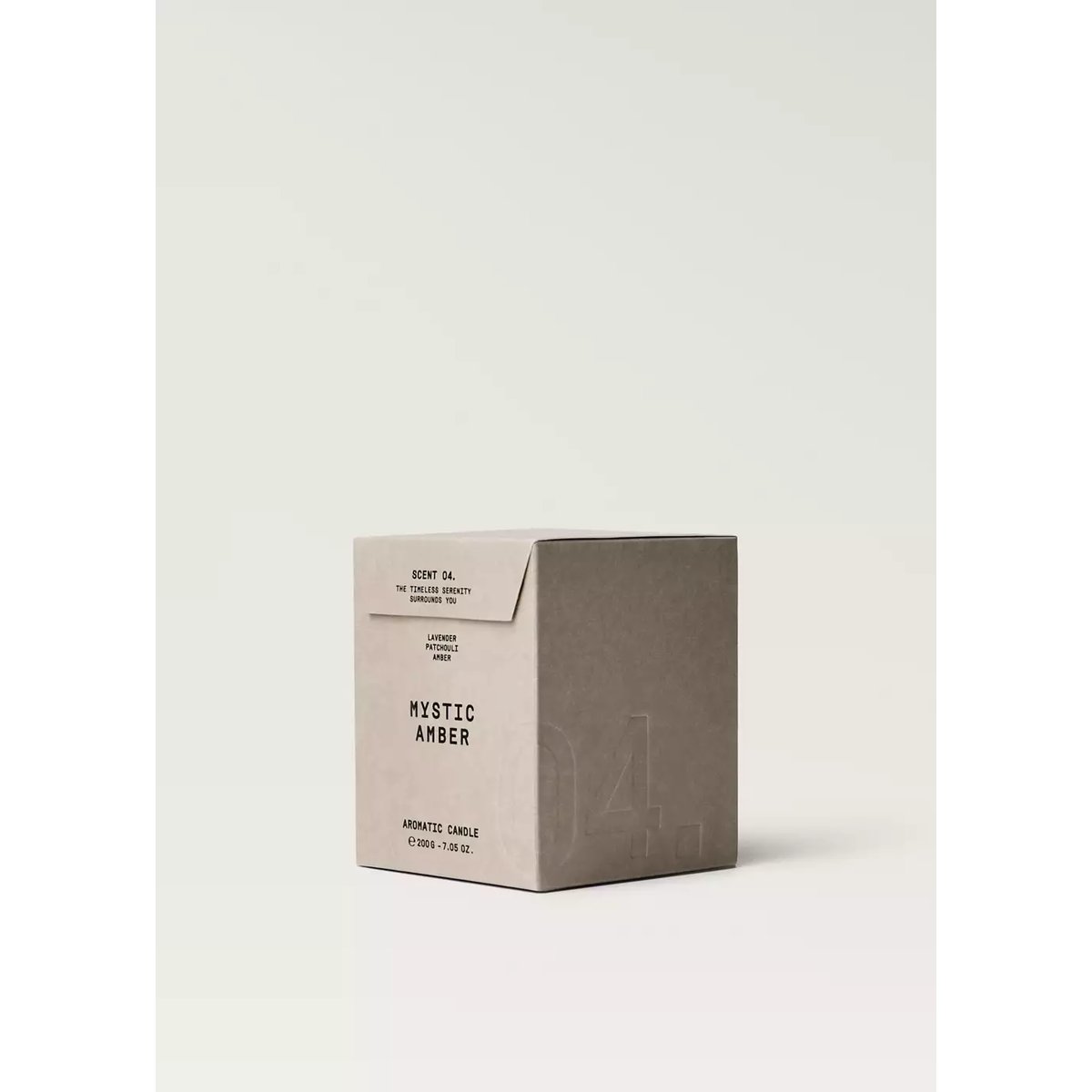 Bougie parfumée MYSTIC AMBER 200 g marron, MANGO HOME