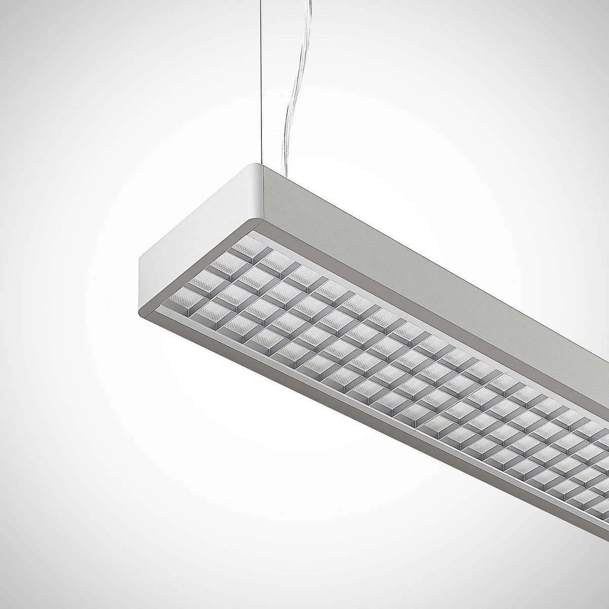 Luminaire de bureau en aluminium moderneLED argent (ral 9006), ARCCHIO
