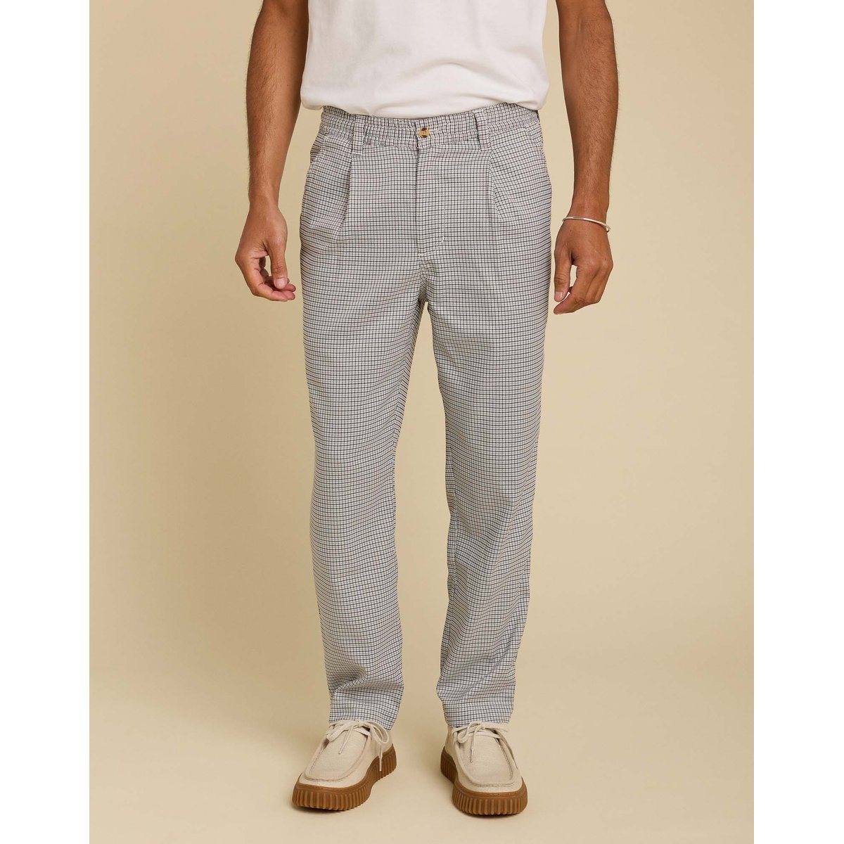 PANTALON TAPERED LOOSE SAVILE multicolore, PULLIN