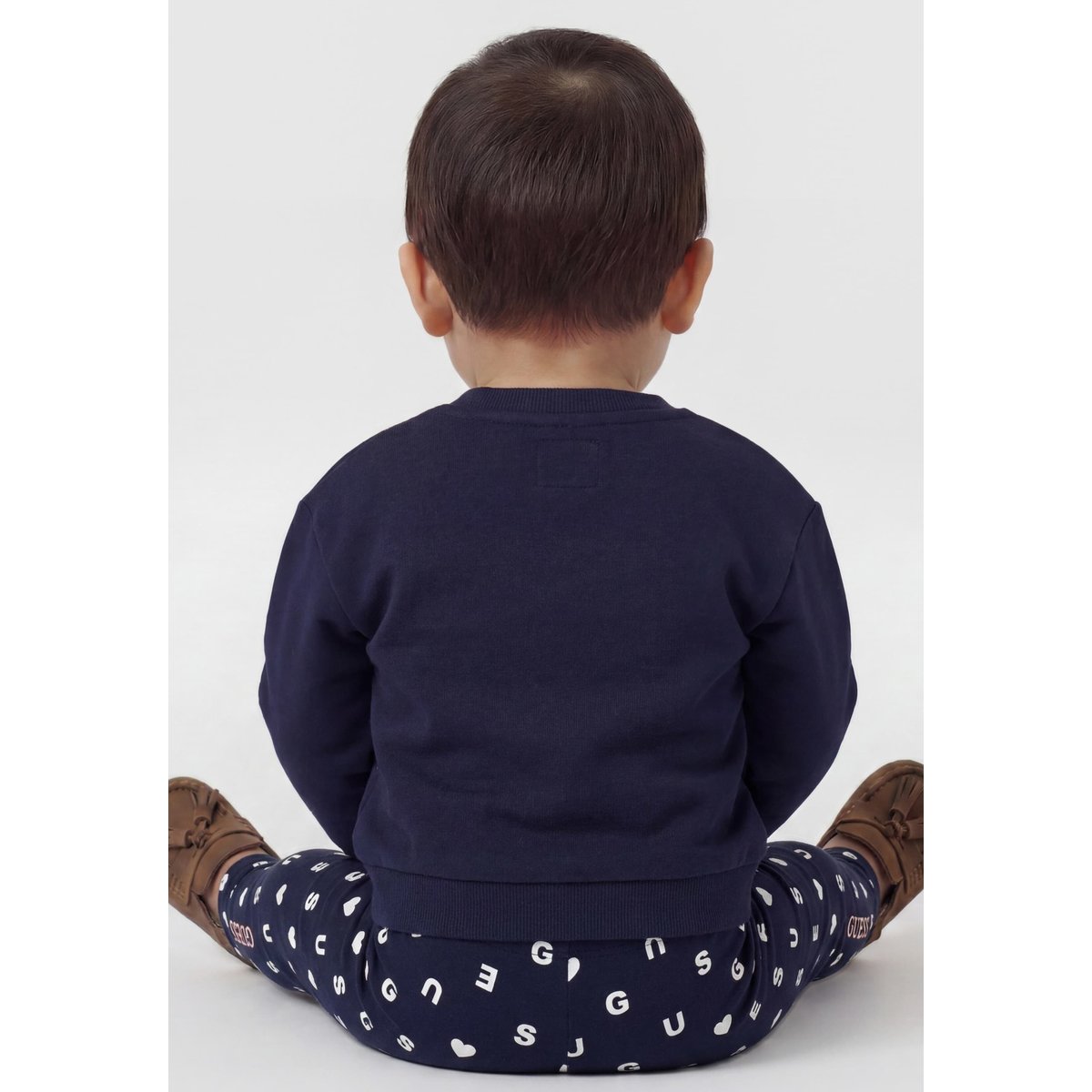 Leggings À Imprimé Animal bleu foncé, GUESS KIDS