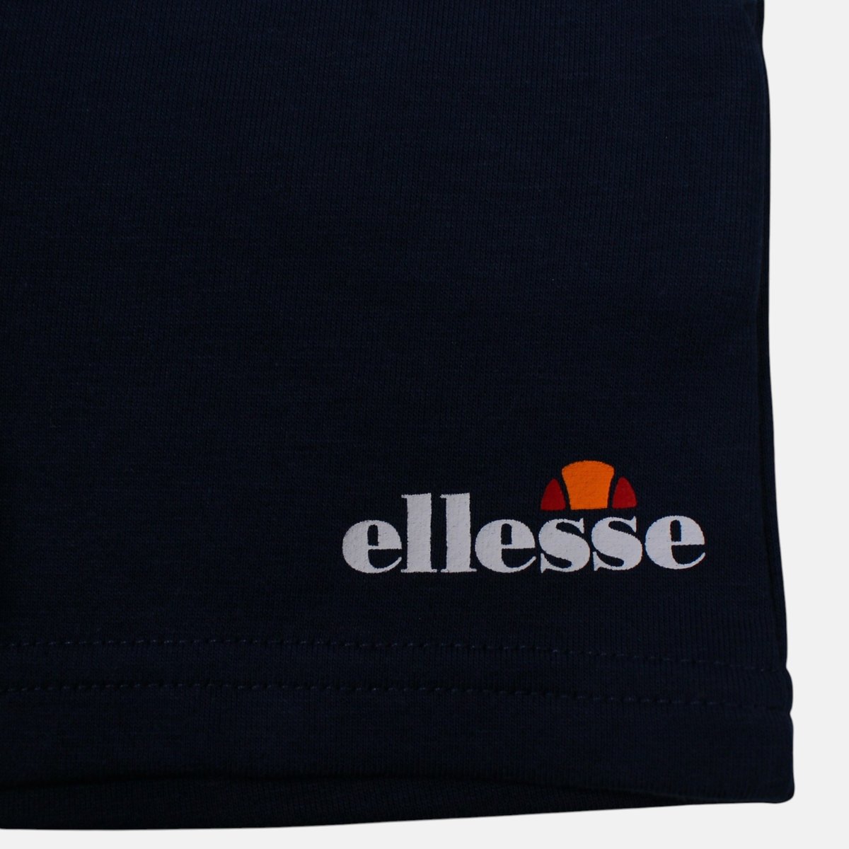 Ensemble t-shirt manches courtes et short BLOCK PARTY bleu marine, ELLESSE