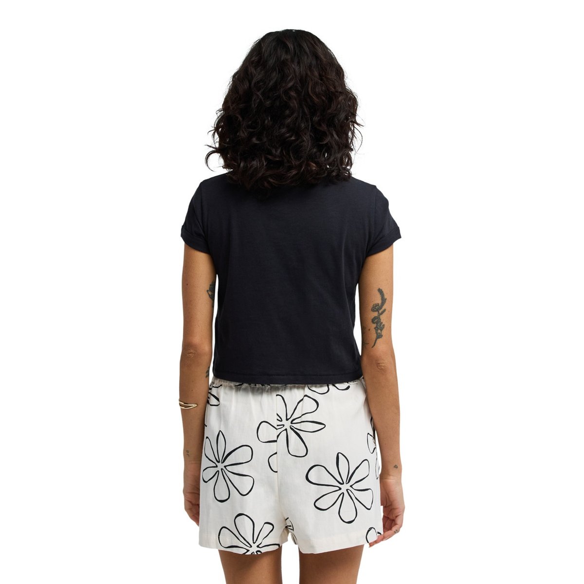 Short taille élastique WANDERER blanc white cap, BILLABONG