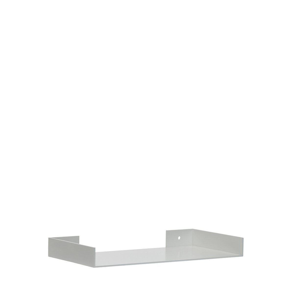 Étagère en aluminium SHEETS gris clair, HUBSCH