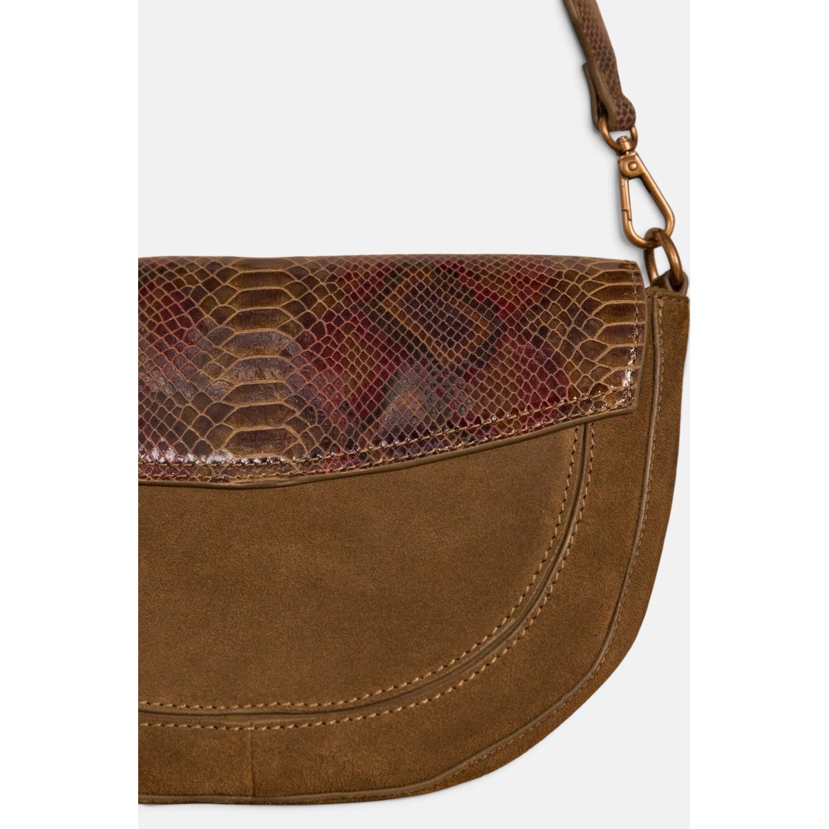 Banane en cuir LEON vert, Maison 123