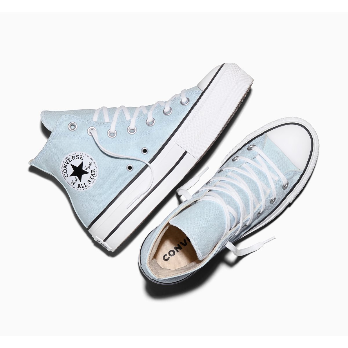 Baskets CHUCK TAYLOR ALL STAR LIFT PLATFORM cold touch/white/black, CONVERSE