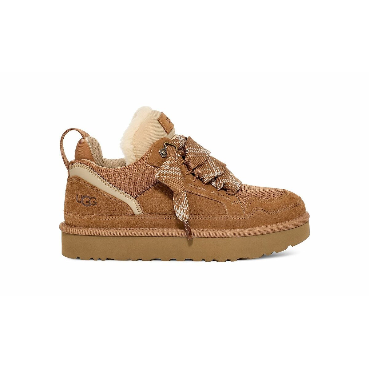 Baskets fourrées Lowmel noisette, UGG