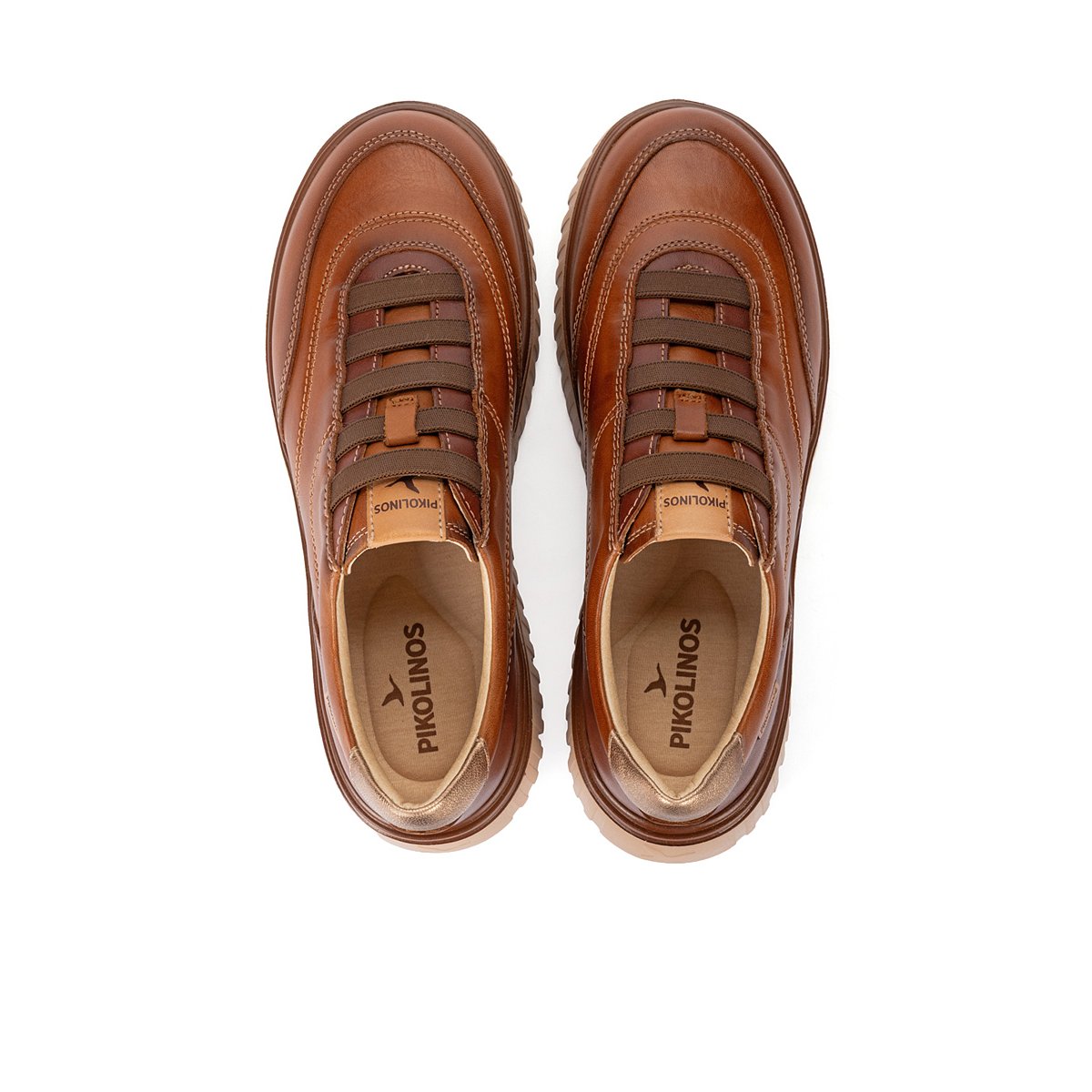 Baskets cuir Segovia brandy, PIKOLINOS