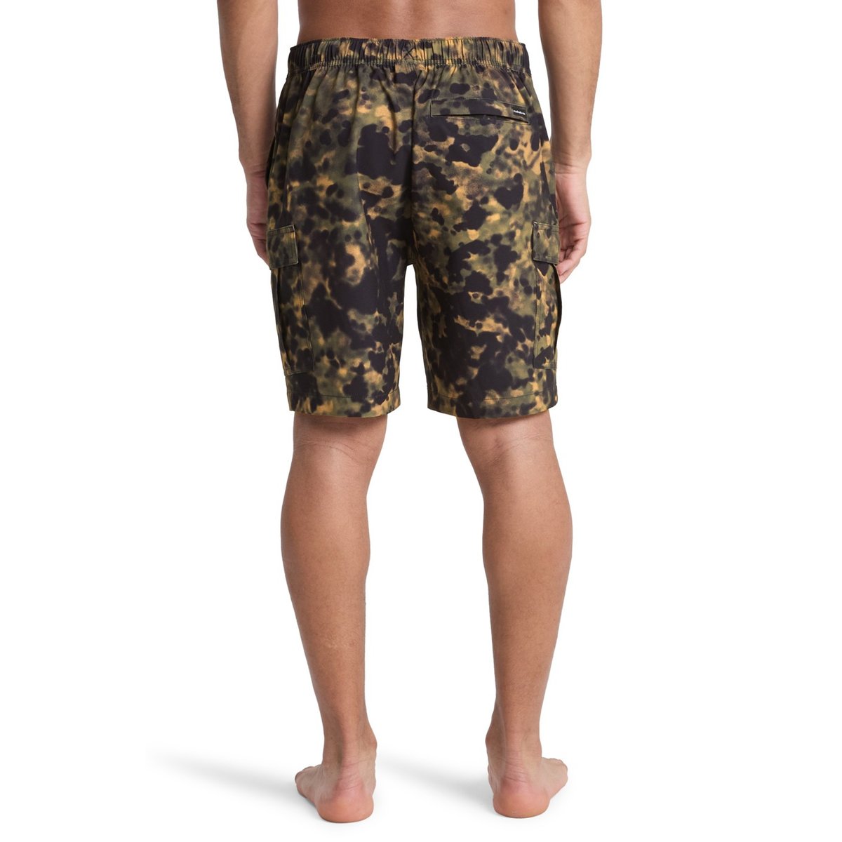 Short hybride HALF 19" vert grape leaf light reflection, QUIKSILVER