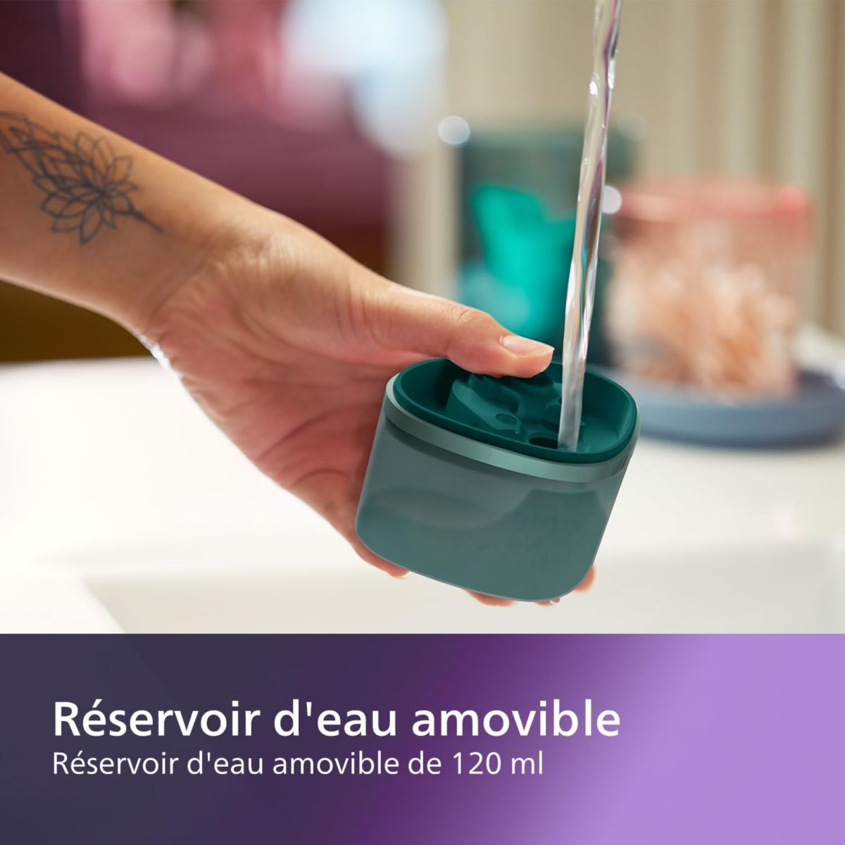 Défroisseur vapeur STH3020/70 steamer vert couleur unique, PHILIPS