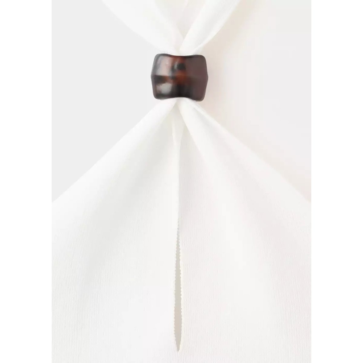 Top maille emmanchures américaines blanc cassé, MANGO