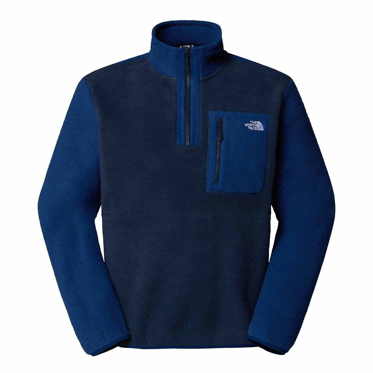 Sweat polaire zippé col montant Yumiori bleu marine, THE NORTH FACE