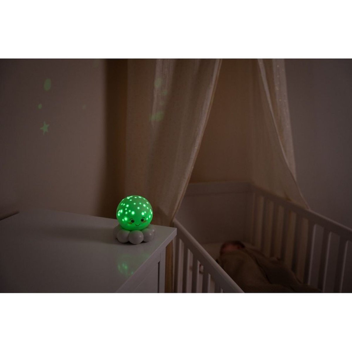 Veilleuse bébé projection plafond Pieuvre Twinkles To Go Gris gris, CLOUD B
