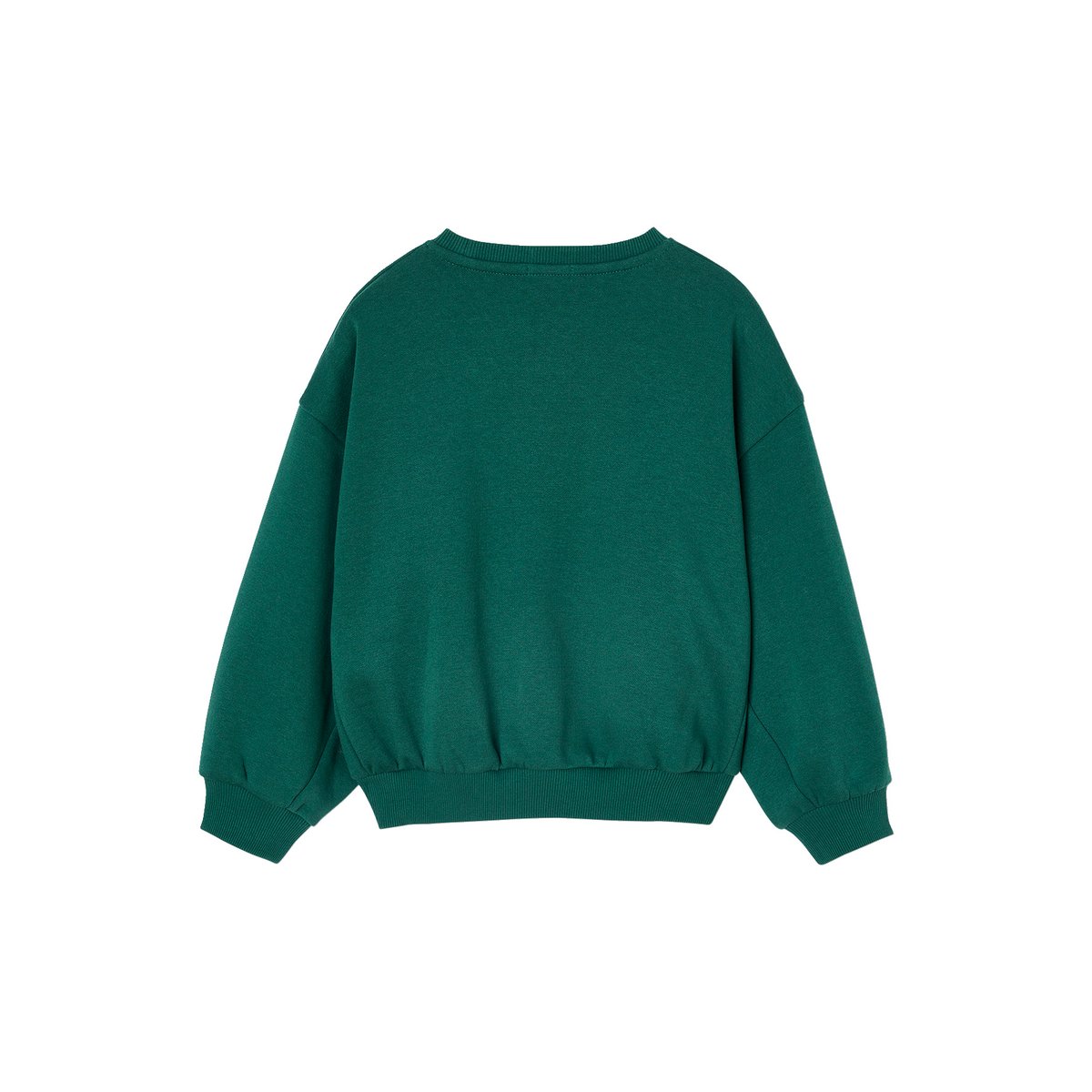 Sweat oversize sport vert, VERTBAUDET