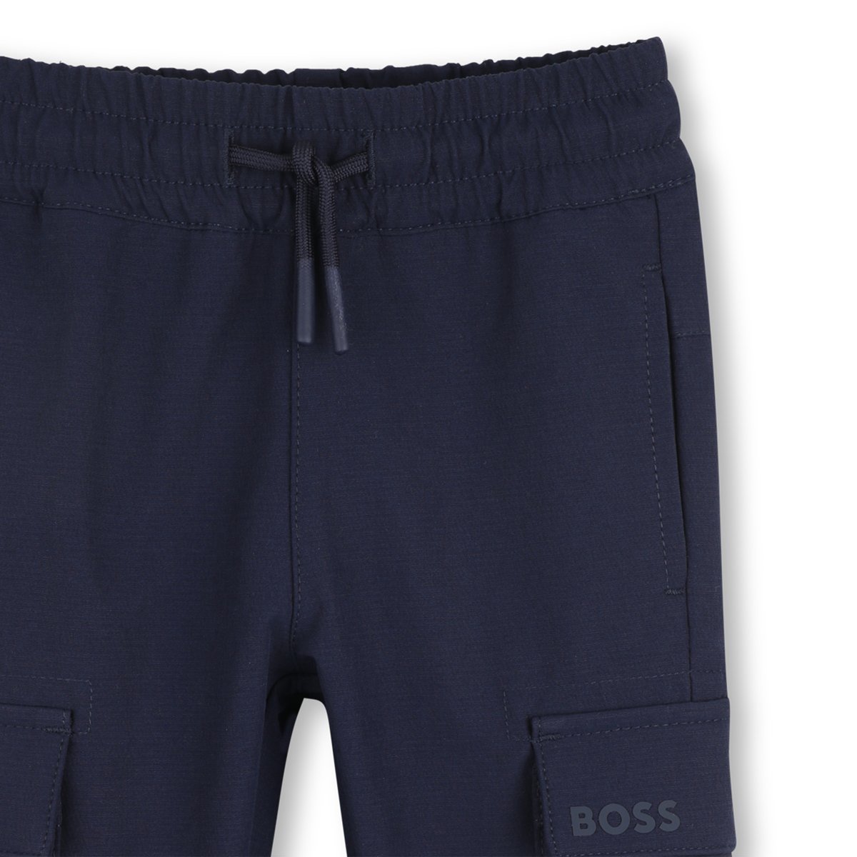 Pantalon cargo bleu cargo, BOSS KIDSWEAR