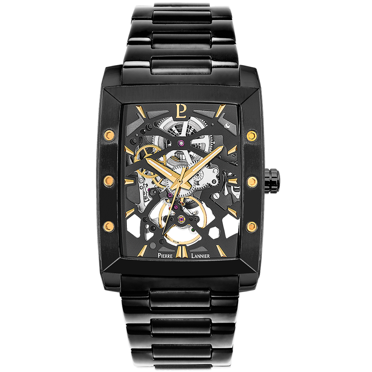 Montre Analogique HECTOR noir noir noir, PIERRE LANNIER
