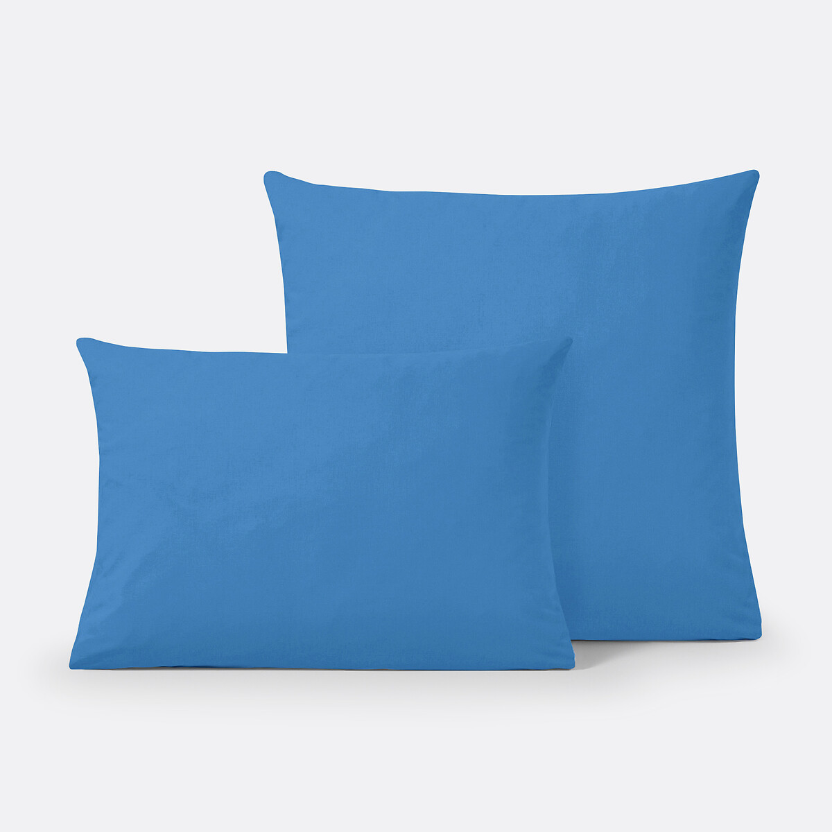 Taie d'oreiller unie coton, Scenario bleu de provence, LA REDOUTE INTERIEURS
