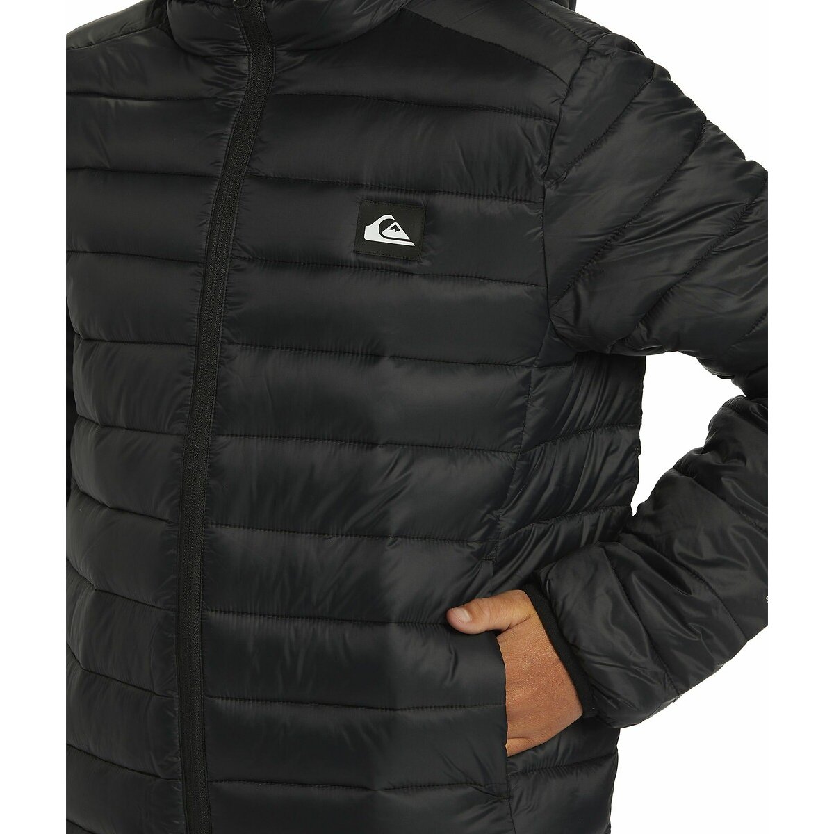 Doudoune à capuche noir, QUIKSILVER