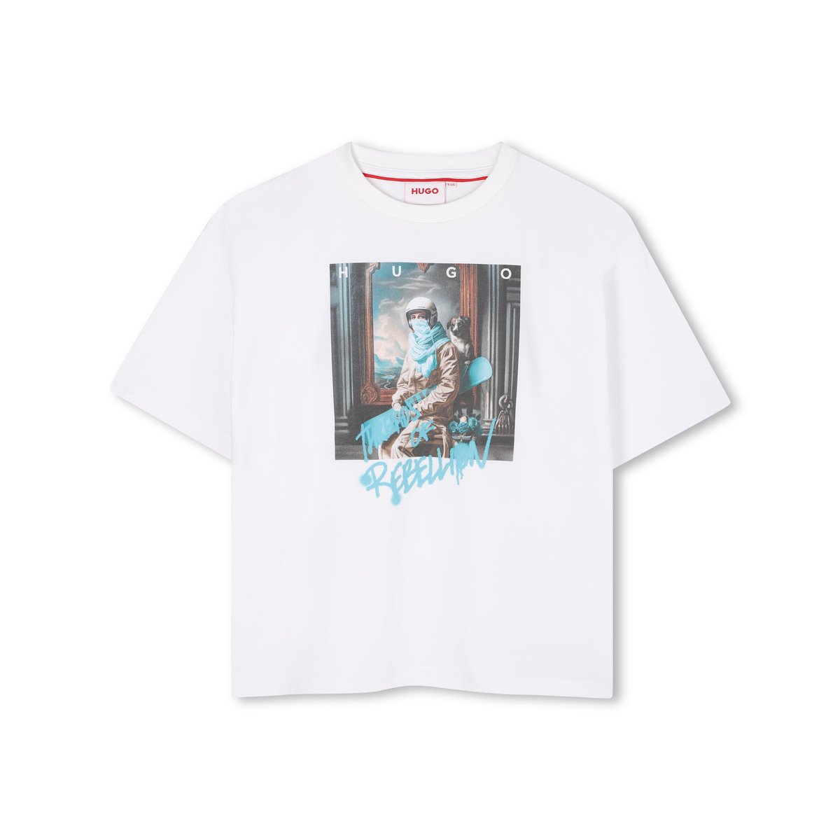 T-shirts à manches courtes blanc, HUGO KIDSWEAR
