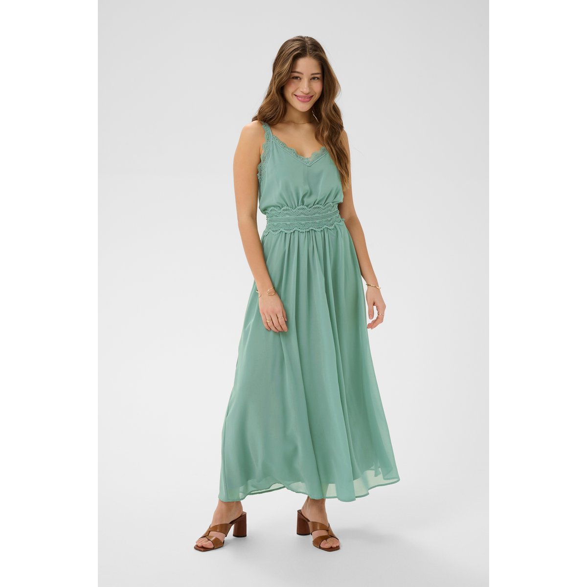 Robe vert shadow, CREAM