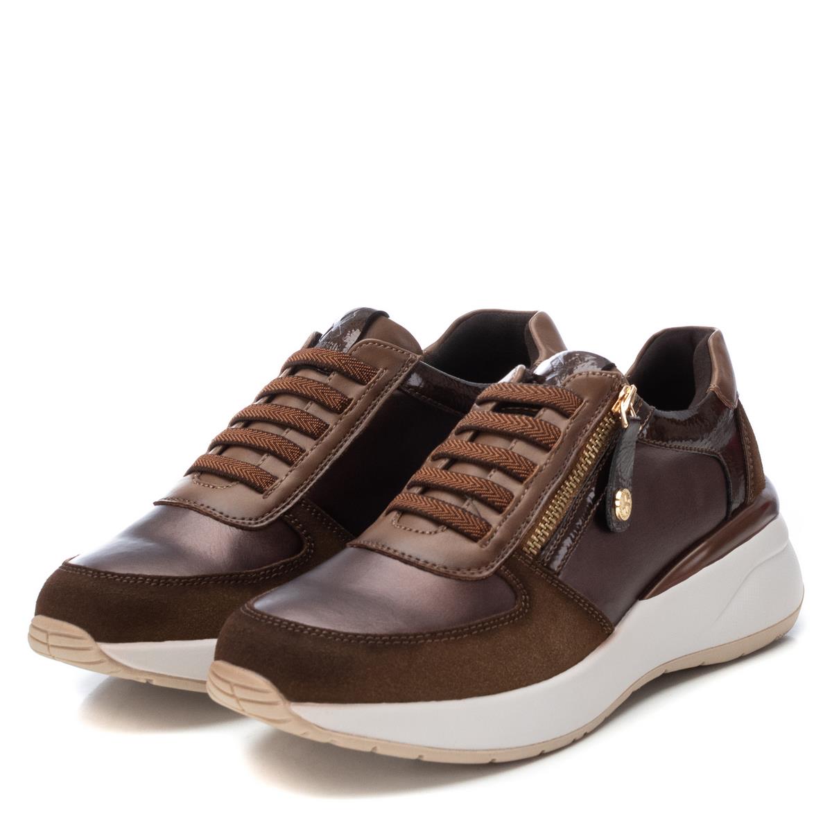 Baskets Plaine Décontractée Fermeture éclair taupe, XTI