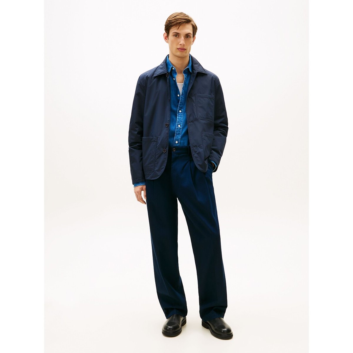 Packable Jacket navy blue, TOMMY HILFIGER