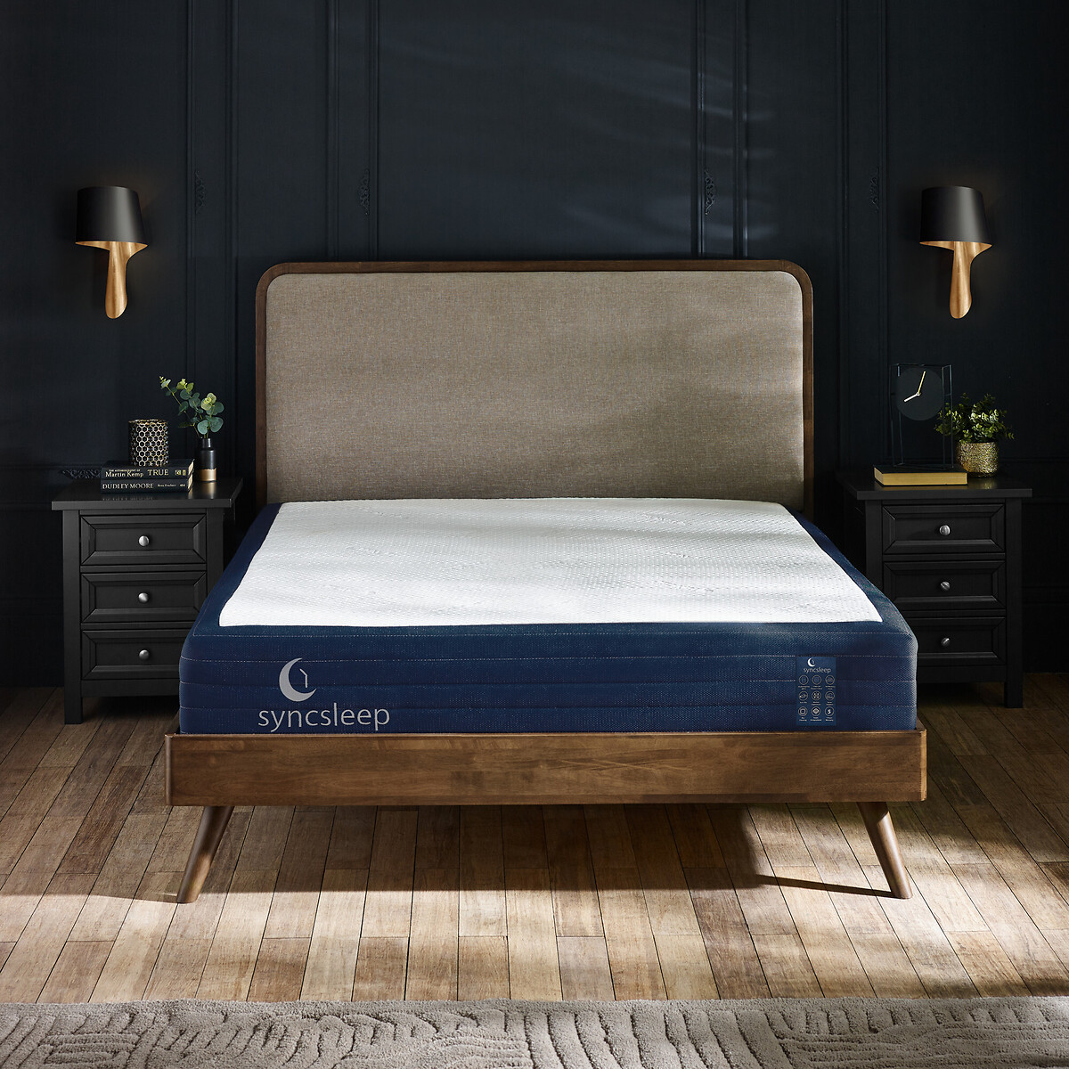 Serenity 2500 Gel Layer Pocket Sprung Mattress blue, SYNCSLEEP