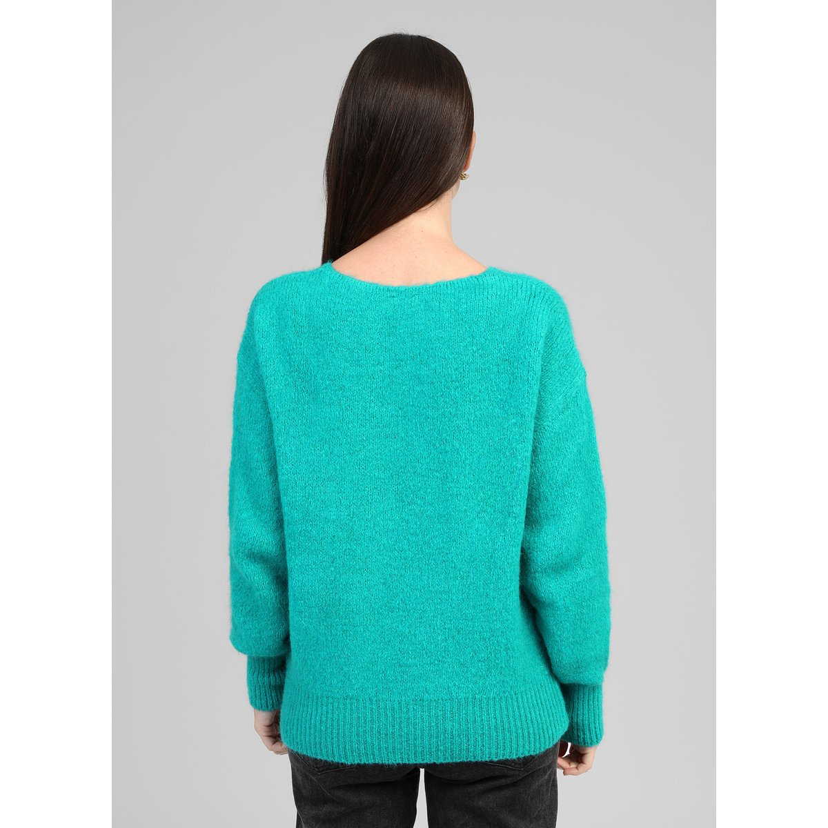 Pull LEBOUMI turquoise, AN'GE