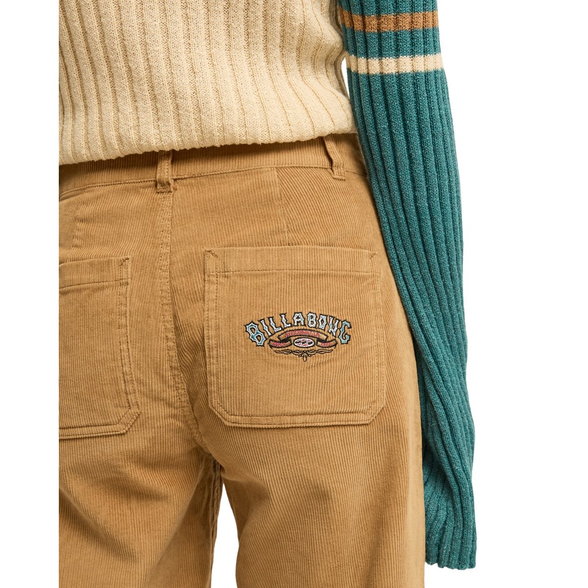 Pantalon en velours SINCE 73 SEA marron cement, BILLABONG