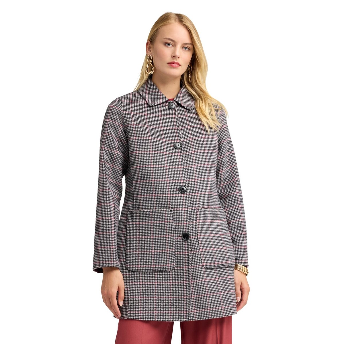 Manteau réversible double gris, MOTIVI