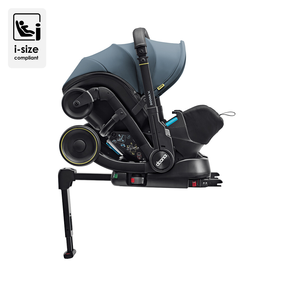X ISOFIX Car Seat Base black, DOONA
