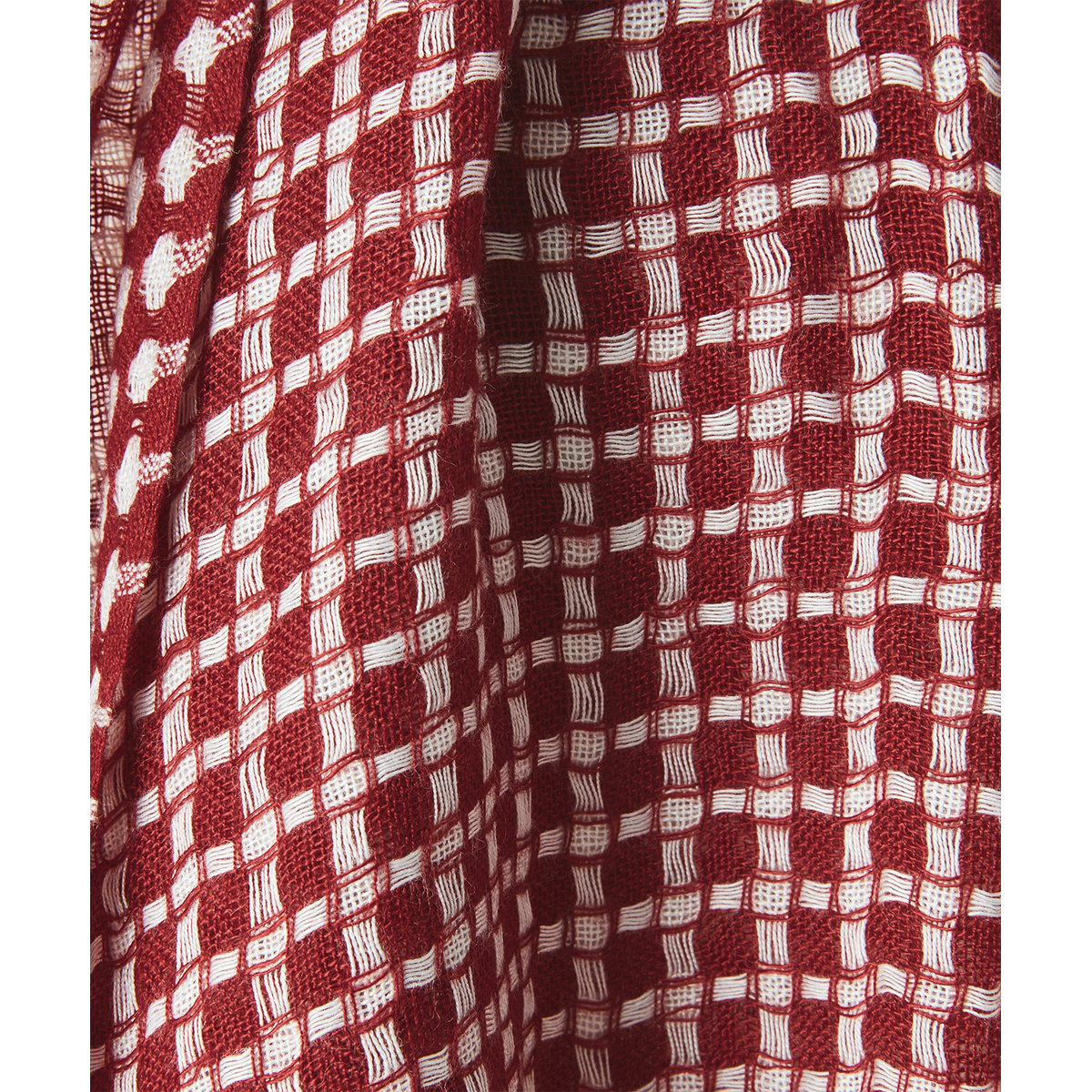 Foulard à col à carreaux rouge, JOE BROWNS