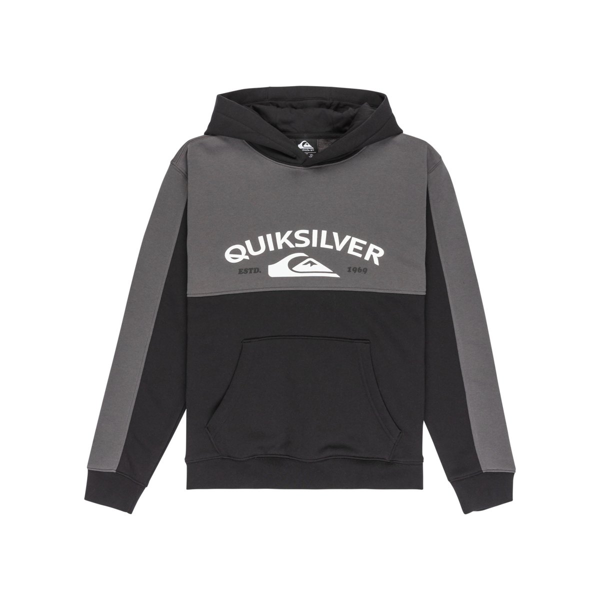 Sweat à capuche KNOWLEDGE AREAYOUTH noir black, QUIKSILVER