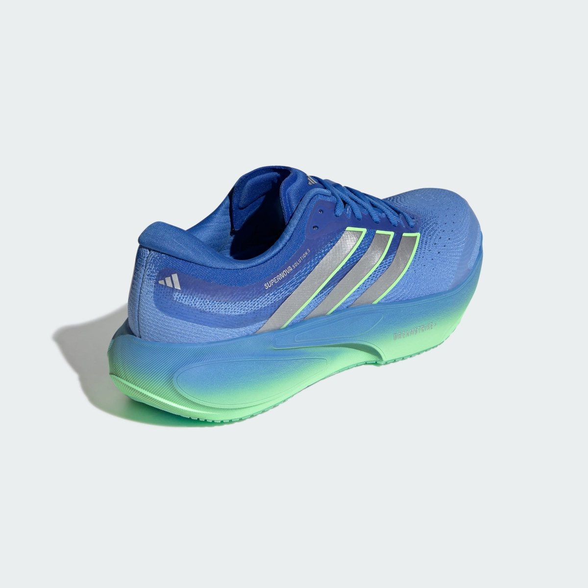 Chaussure De Running Supernova Solution 3 Chaussure De Running Supernova Solution 3 lucky blue / silver metallic / lime burst, adidas Performance