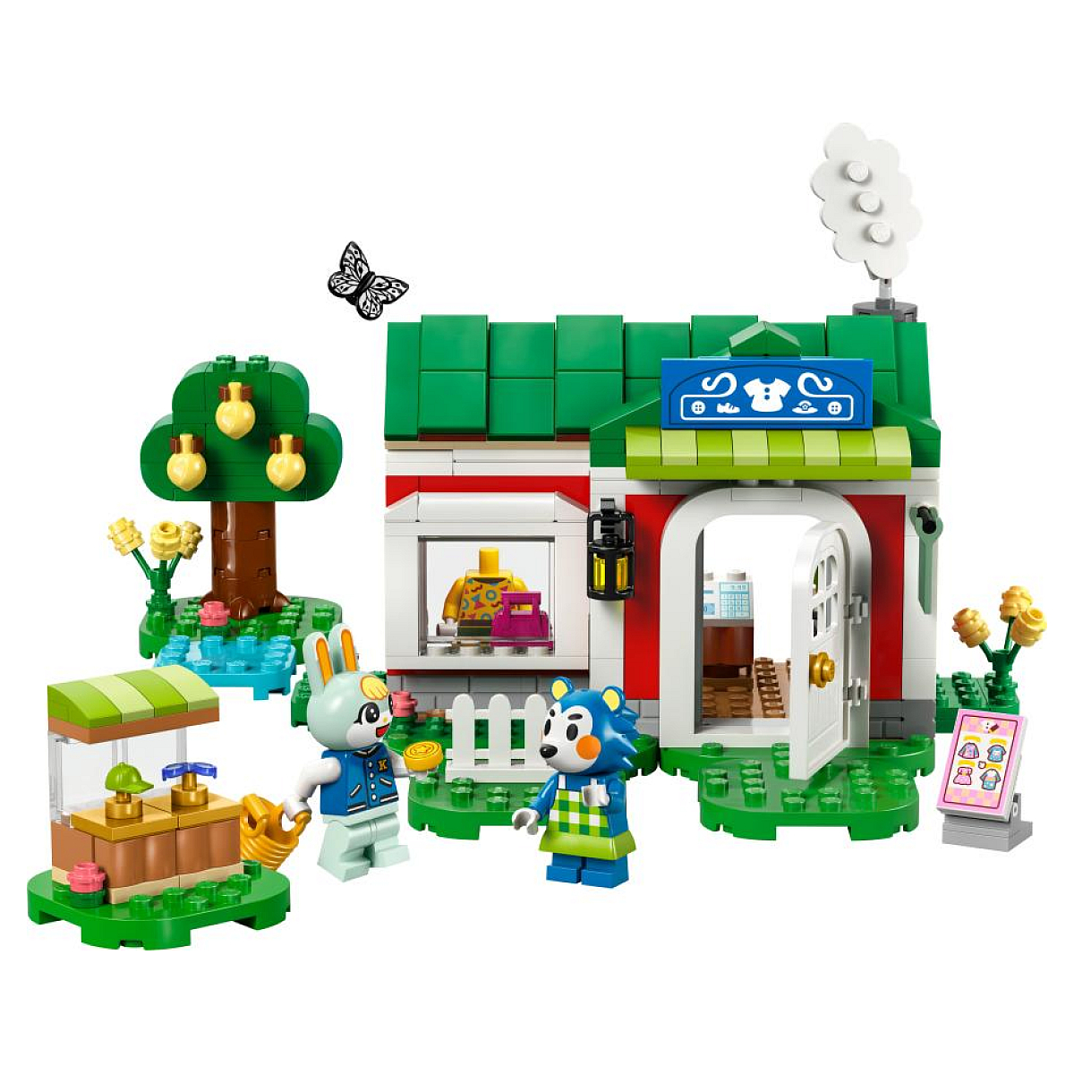 LEGO Animal Crossing - Boutique de vêtements des soeurs Doigts de Fée - 77055 couleur unique, LEGO
