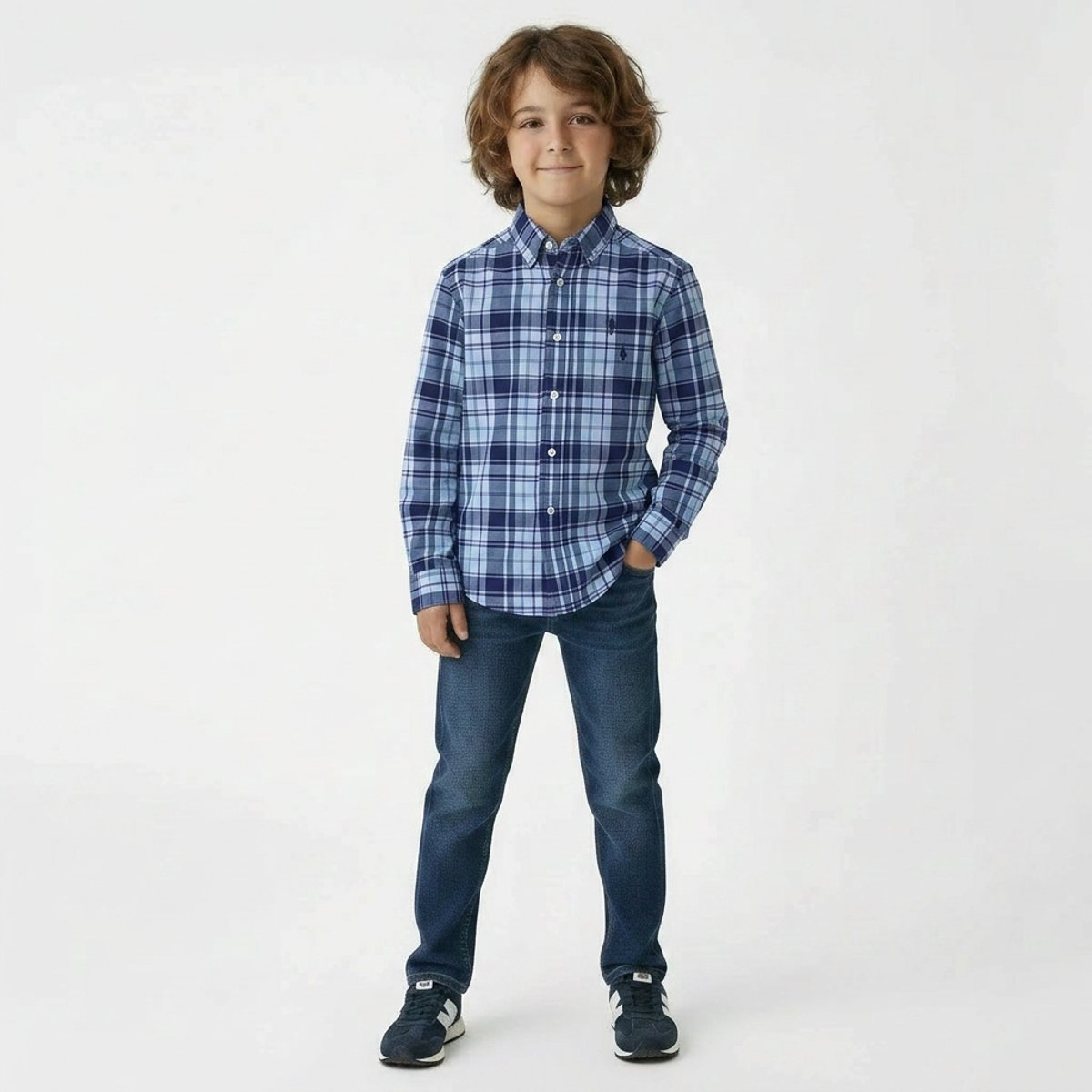Chemise  - Très bon état bleu, RALPH LAUREN