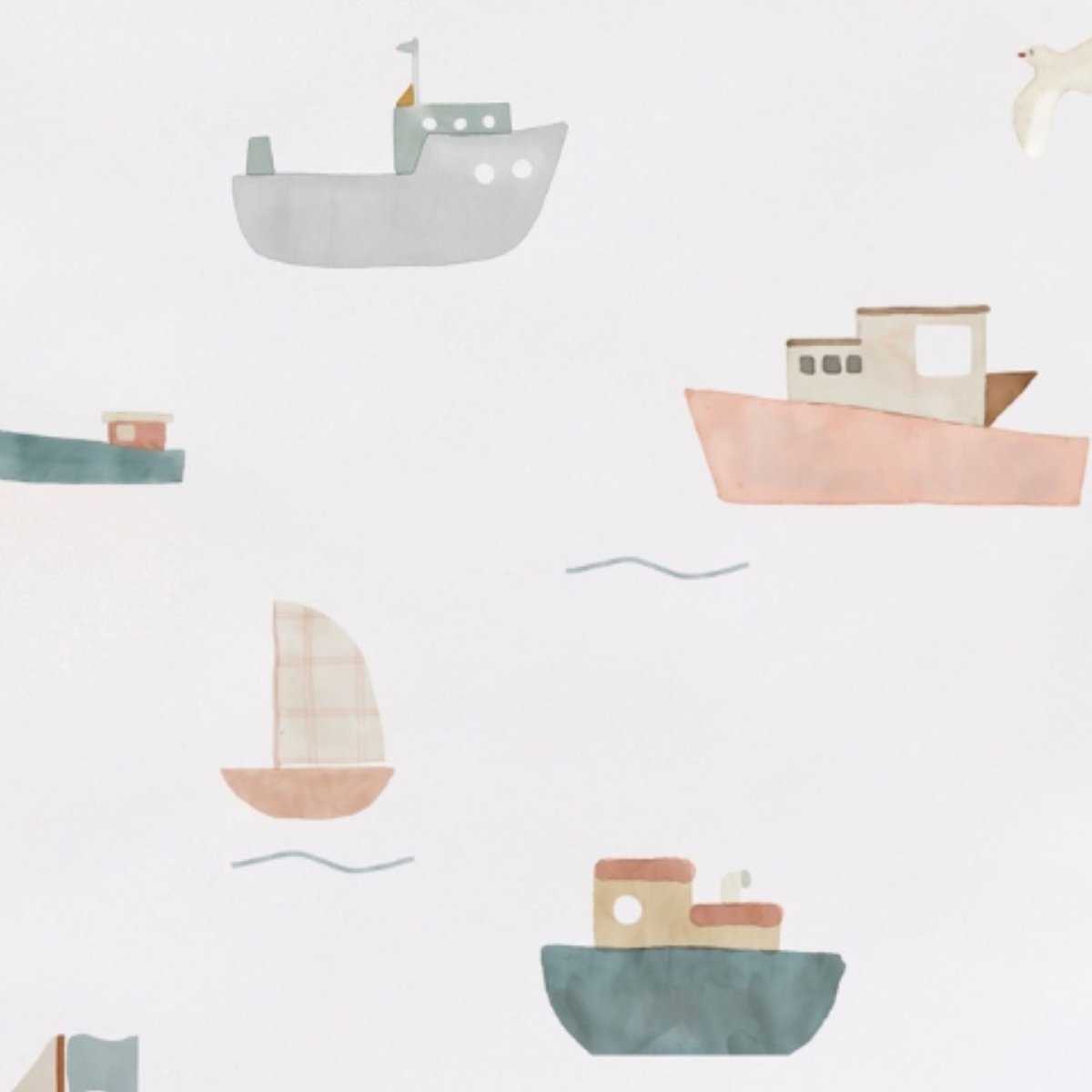 Planche sticker Bateaux multicolore, MIMI'LOU