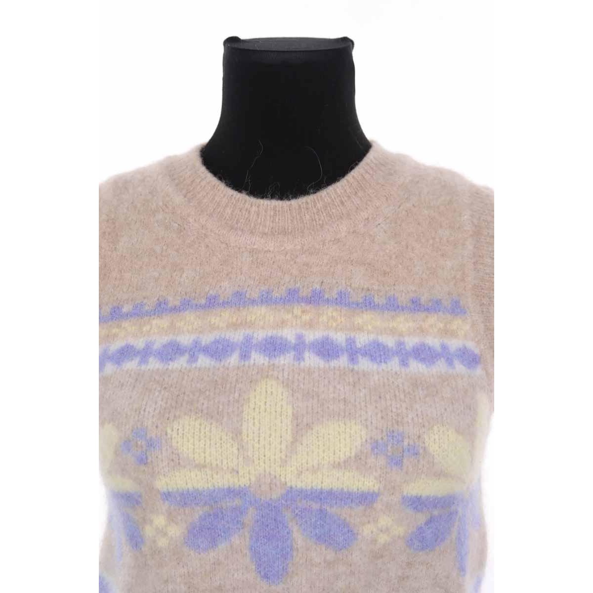 Pull - Très Bon État beige, SANDRO