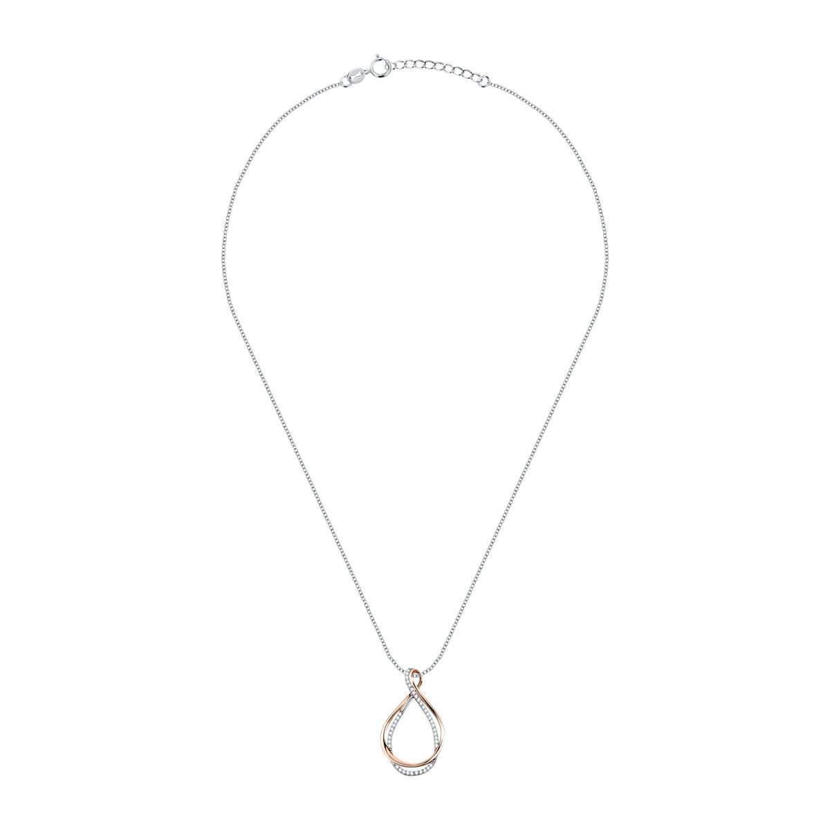 Collier en argent 925 ROSALINE argent, BLUESPIRIT