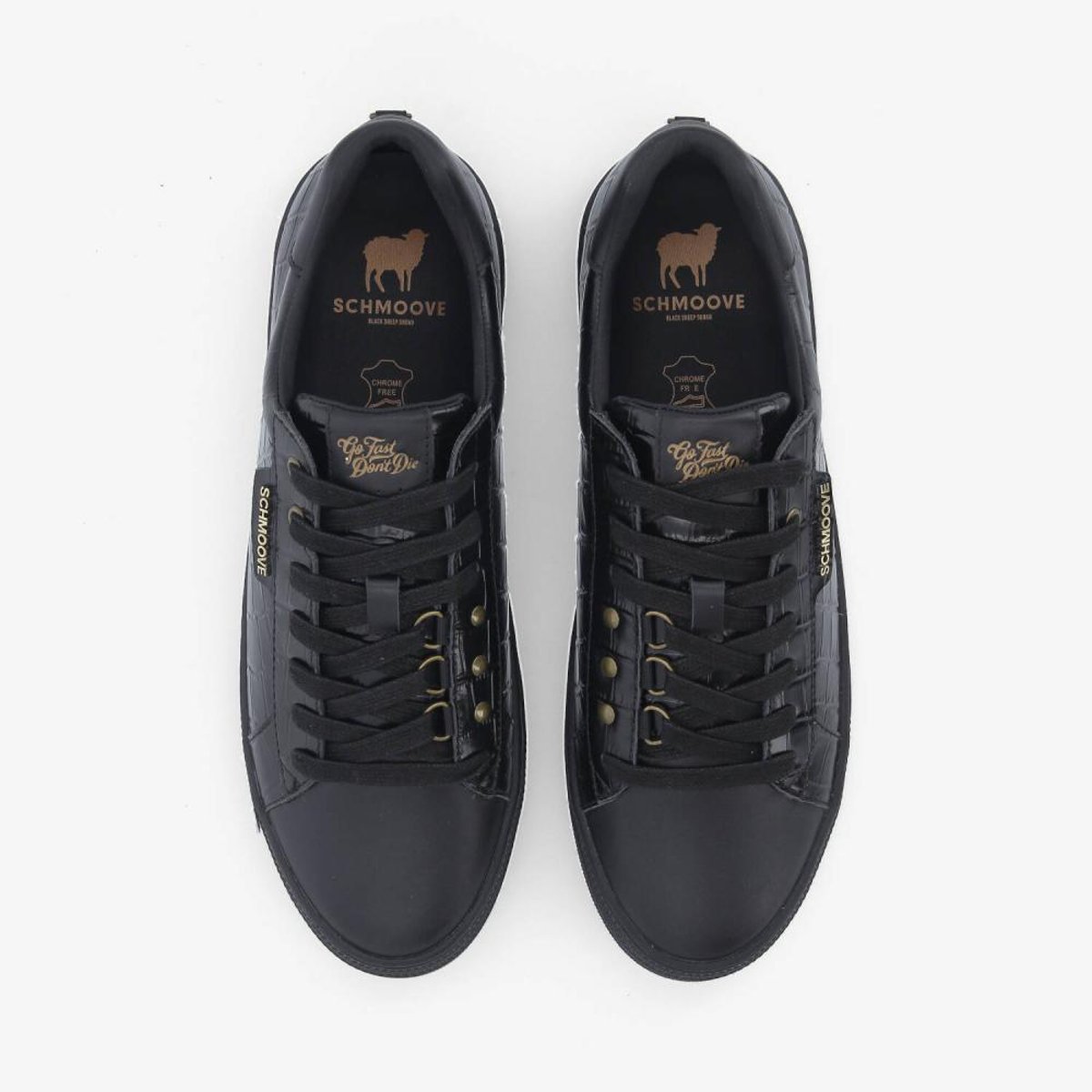 Sneakers SPARKLE BIKER noir, SCHMOOVE