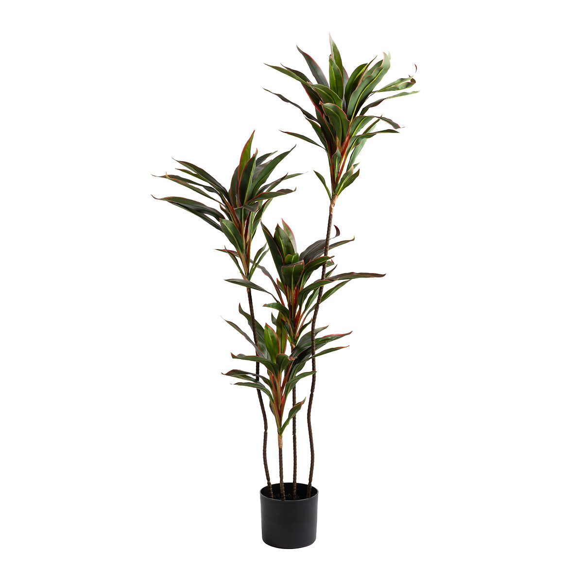120cm Real Touch Artificial Red Dracaena red, SO'HOME