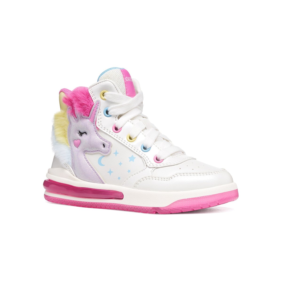 Baskets À Led  J SKETLITE blanc/multicolore, GEOX