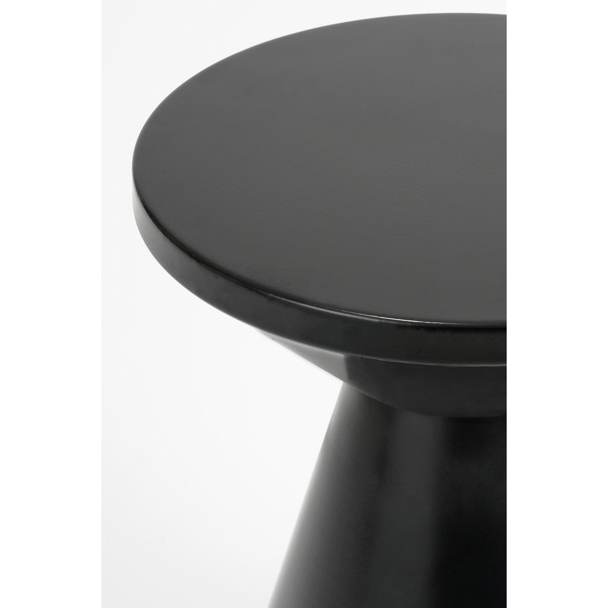 Table d'appoint JIM noir, MICA DECORATIONS