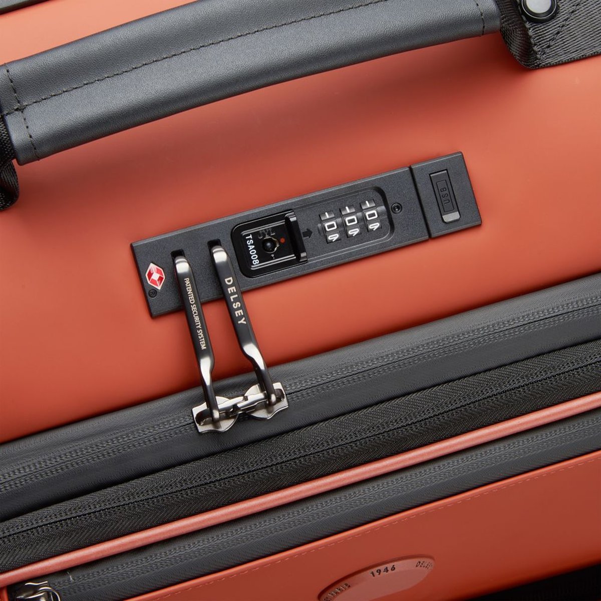 Valise S TURENNE SOFT brique, DELSEY PARIS