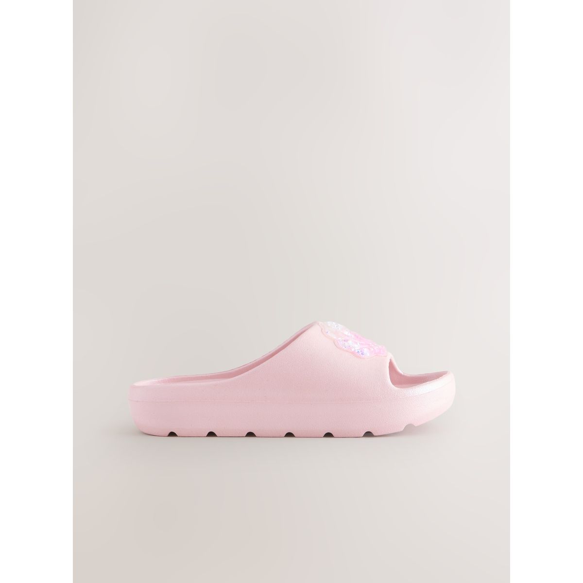 Curseurs coquillage rose pailleté, NEXT