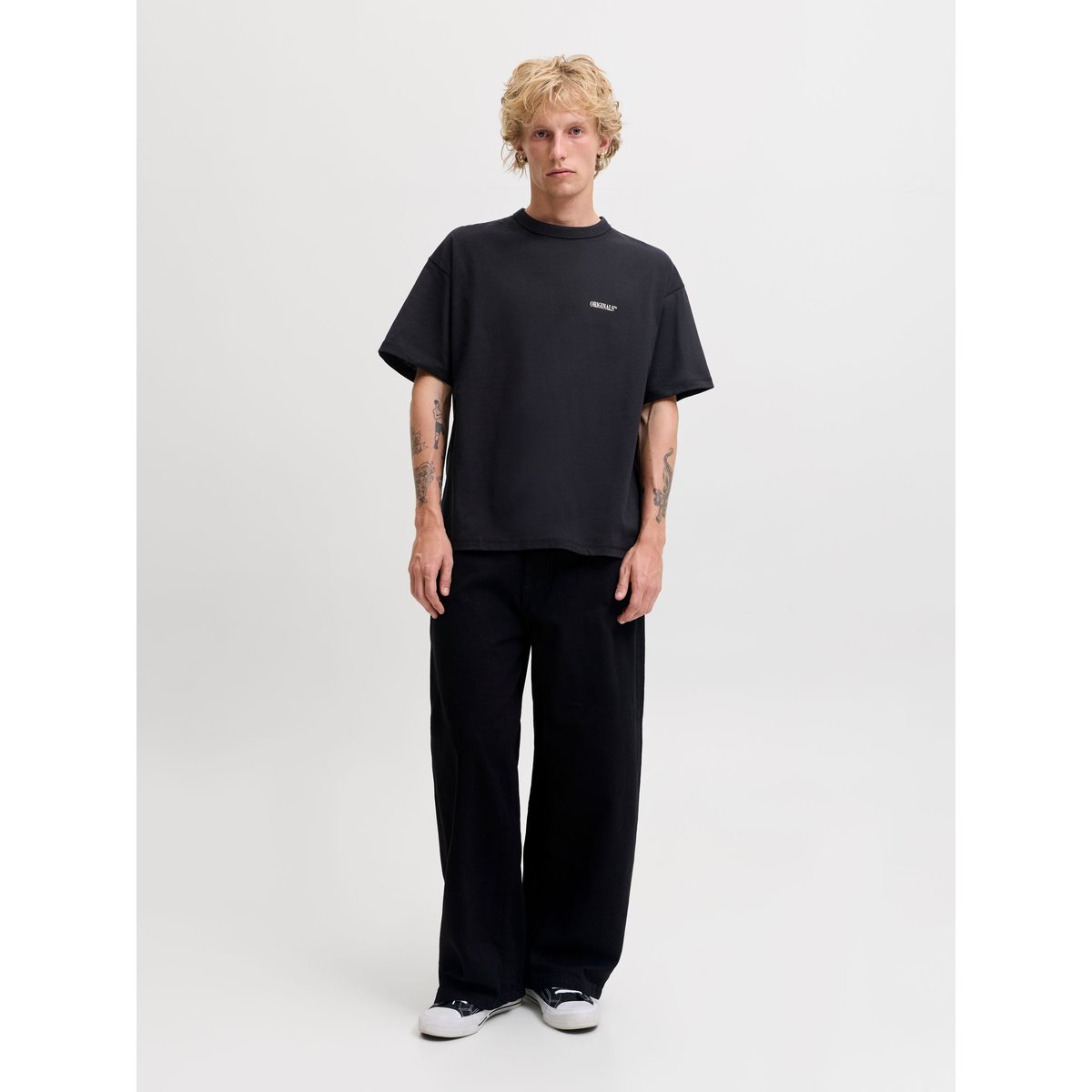 T-Shirt black 1, JACK & JONES