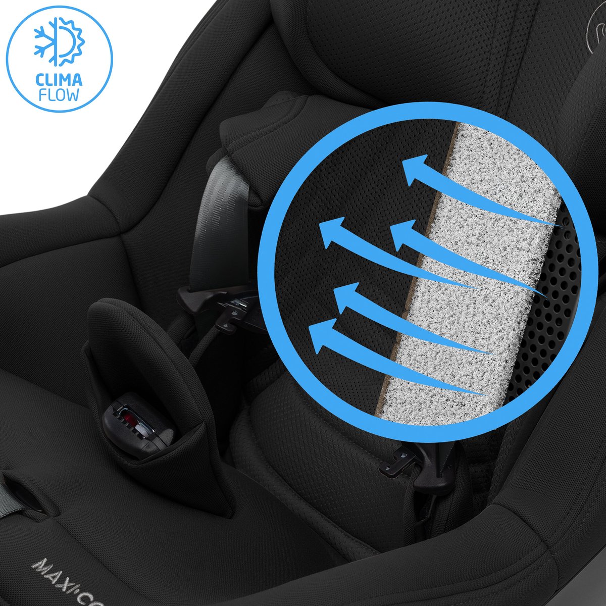 Maxi-Cosi Siège auto dos route MobiFix Pro authentic black, MAXI COSI